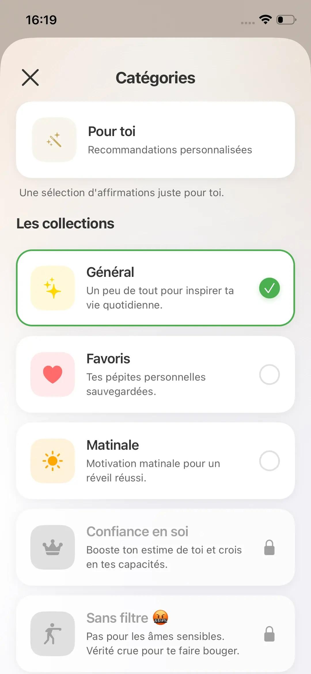 Meilleures apps d'affirmations positives gratuites