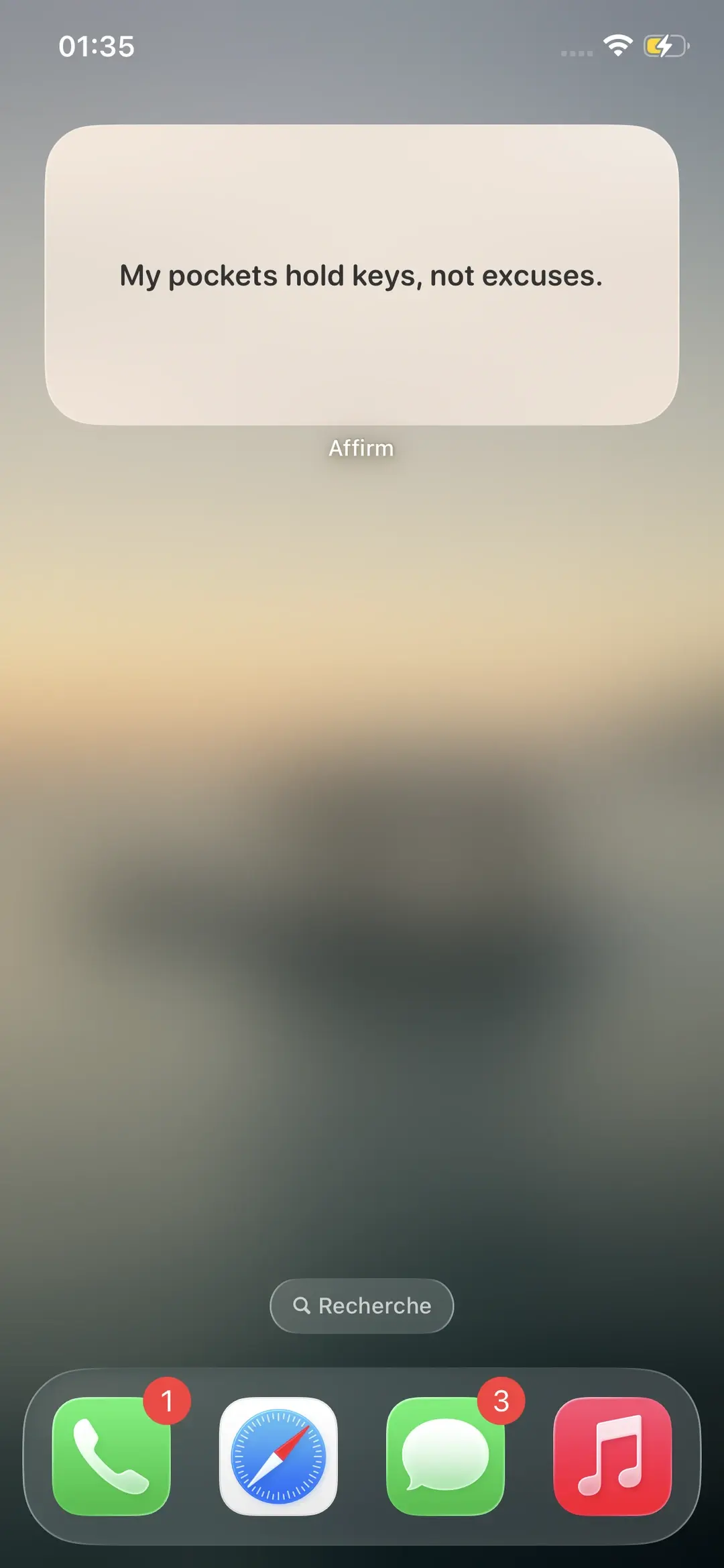 How to Add the Affirmations Widget on iPhone (iOS 17/18)